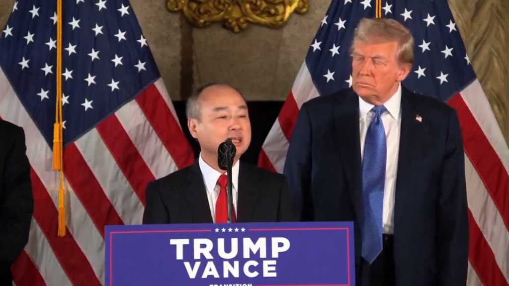 President Trump, SoftBank Announce $100 Billion Investment Pledge
