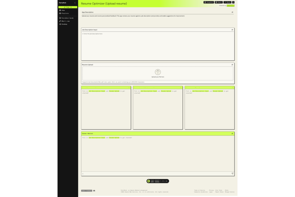 Amazon Resume Optimizer