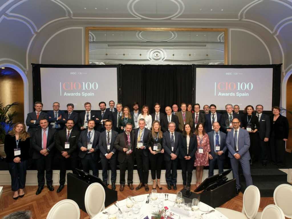 premiados y finalistas de los CIO 100 Awards Spain 2024