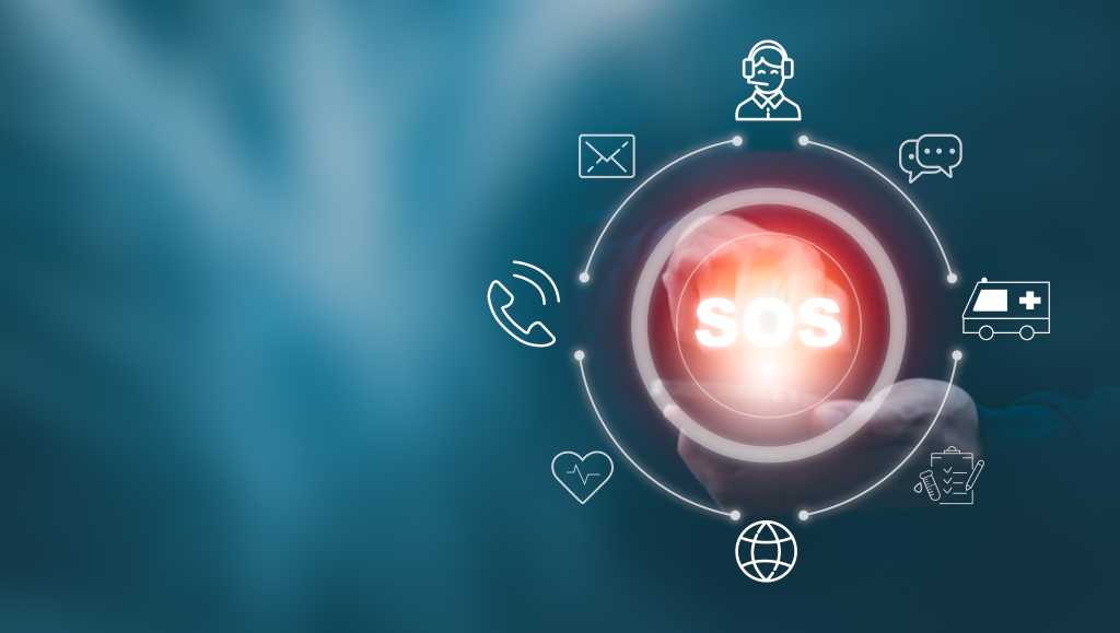 SOS graphic