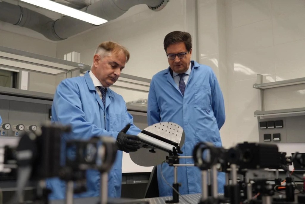 El ministro para la Transformación Digital y de la Función Pública, Óscar López, durante su visita a Canarias.