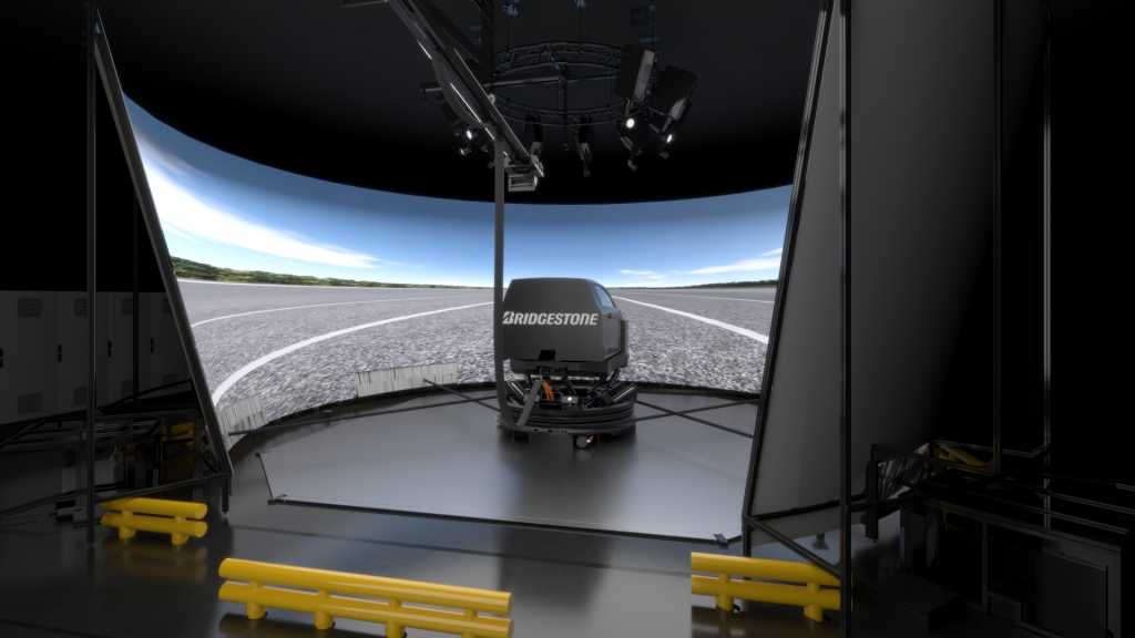 Bridgestone simulador de conducción DiL
