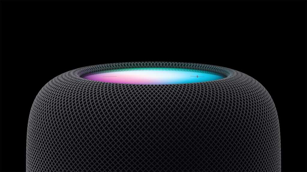The HomePod has Siri built in