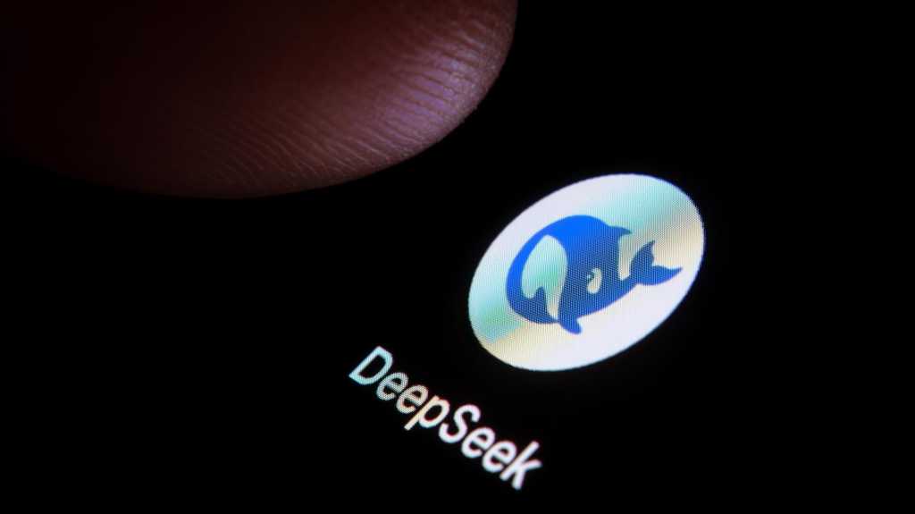 Nur für redaktionelle Nutzung, DeepSeek AI App