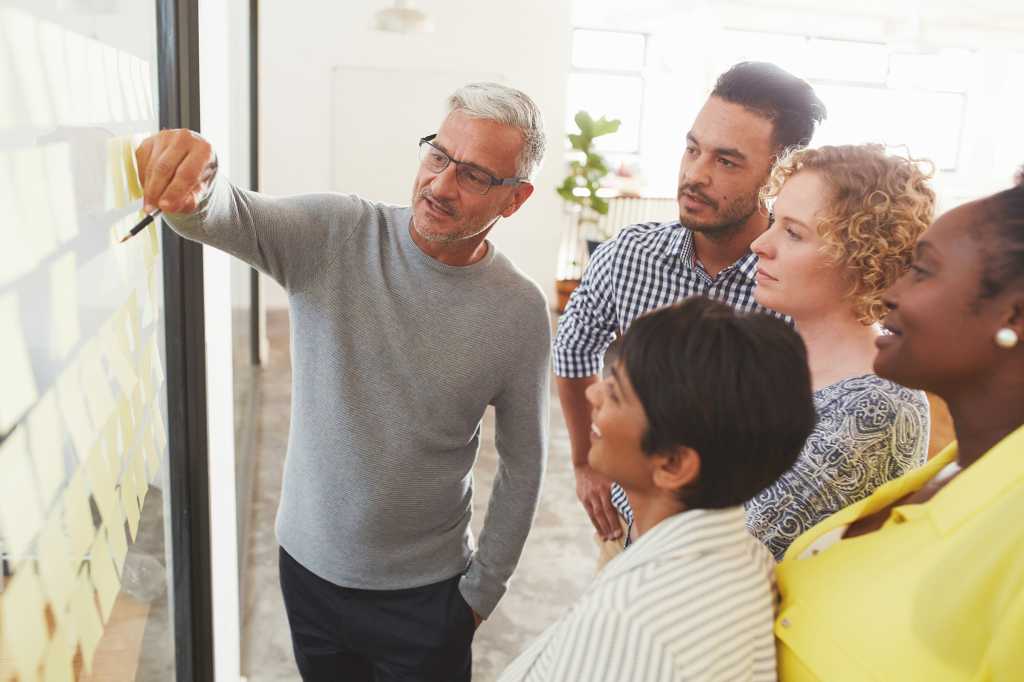 team / teamwork / collaboration / discussion / planning board / strategy