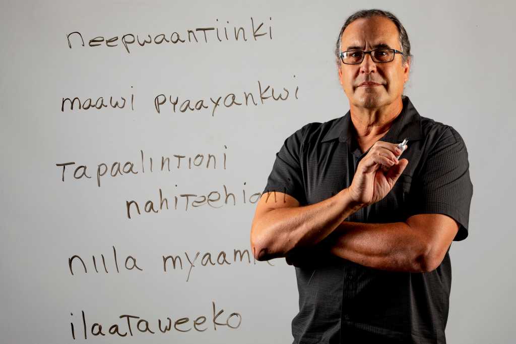 Daryl Baldwin, executive director of the Myaamia Center, Miami University