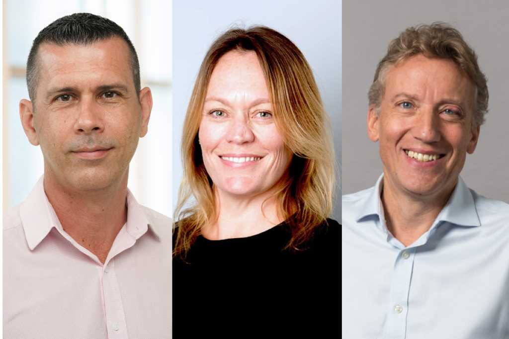 The top three in CIO50 for 2023, Nicholas Fourie, Angela Nash and Simon Kenne
