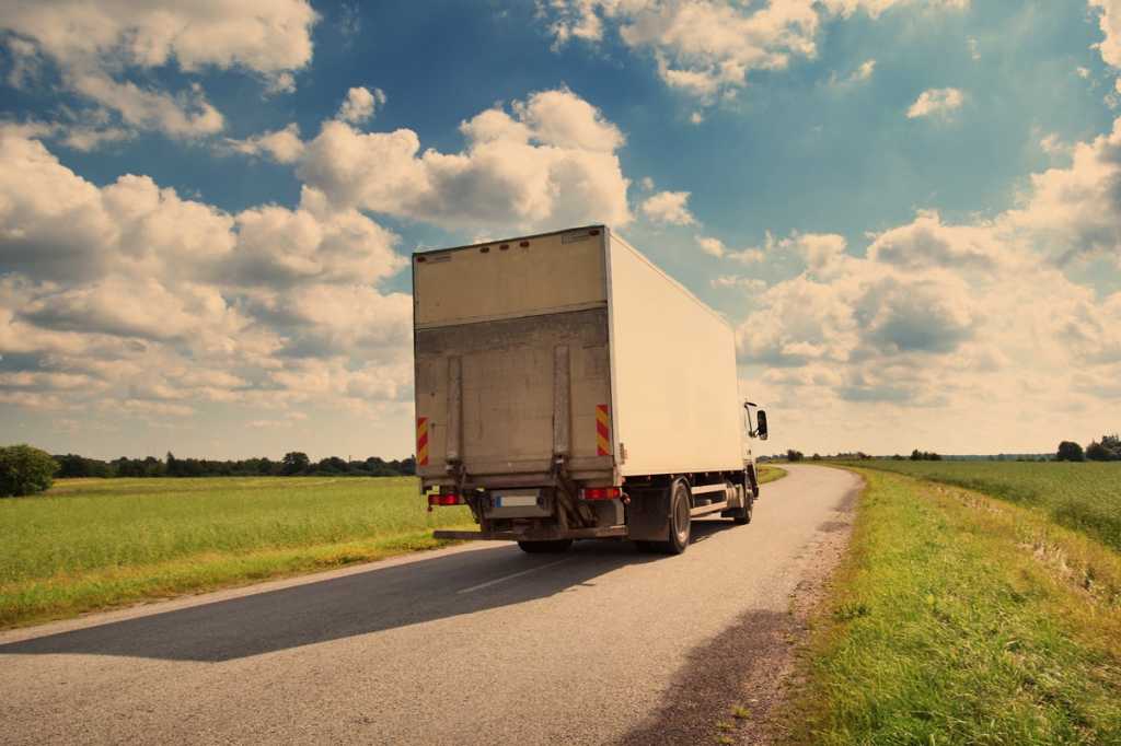 truck delivery transport container road travel ship vehicle