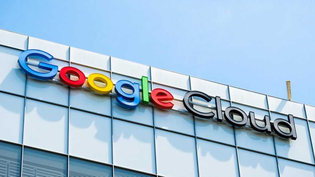 Nur für redaktionelle Nutzung, Google Cloud, 16:9, slider