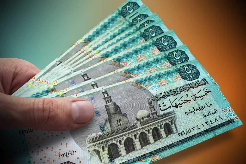 hand holding egyptian pounds. egp. currency of egypt bby maksym kapliuk getty images 1192731866