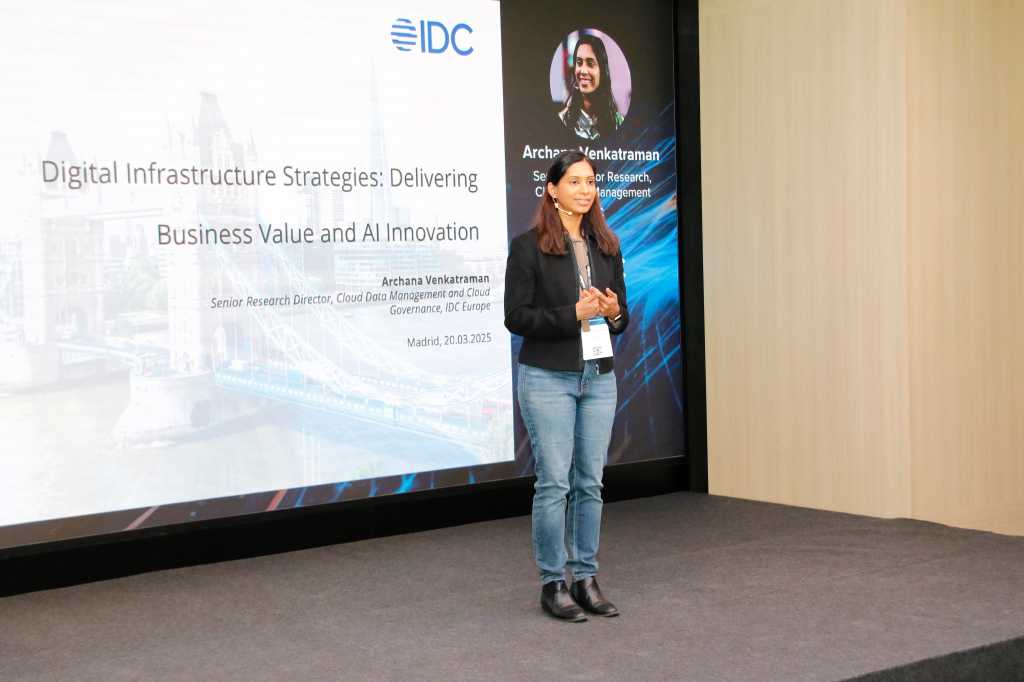 Archana Venkatraman, directora de Investigación del área de Cloud Data Management en IDC Europa.