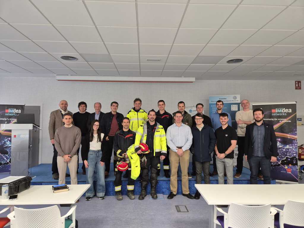 Simulación del caso de uso desarrollado por Eviden en el laboratorio 5Tonic de IMDEA Networks.