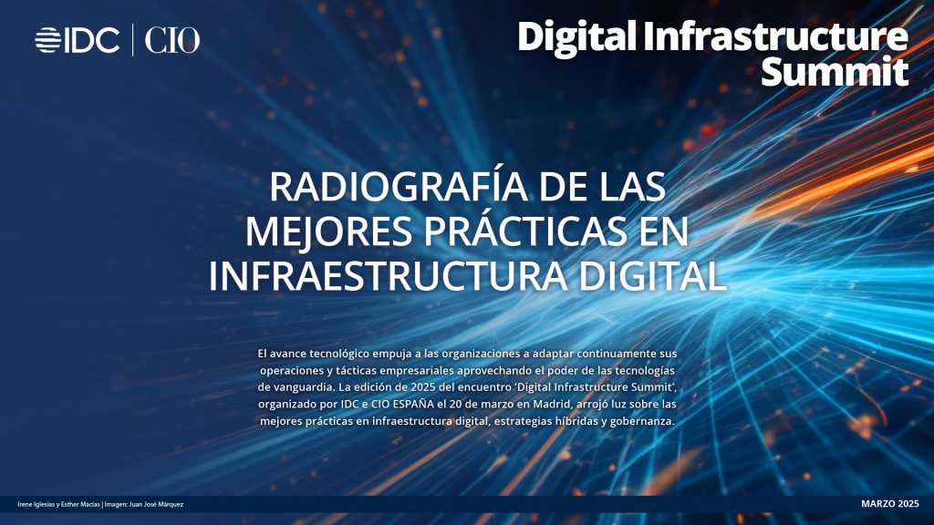 portada digital infrastructure summit 2025