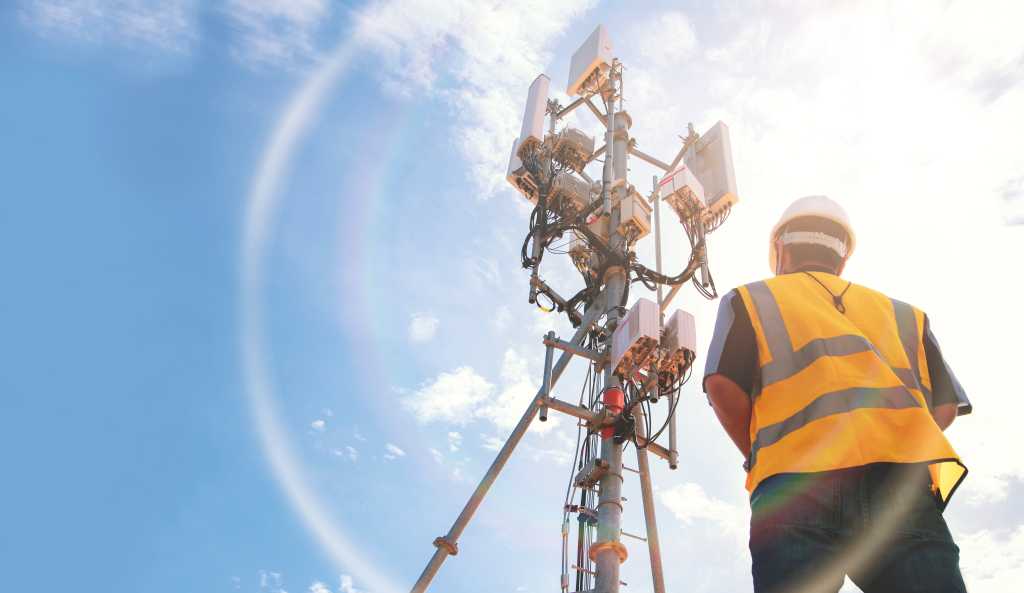 Telecom worker