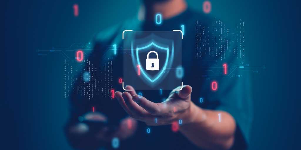 Cybersecurity and privacy concepts to protect data.