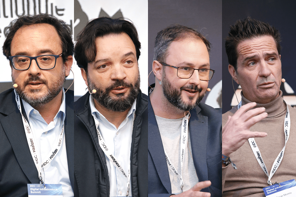 Víctor Cuervo (Banco Sabadell); Joan Barceló (W2M); Sergio Hernández (Nationale-Nederlanden); y Óscar Monrio (CHC Energía).