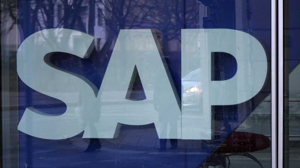 Nur für redaktionelle Nutzung, SAP-Logo, 16:9, slider