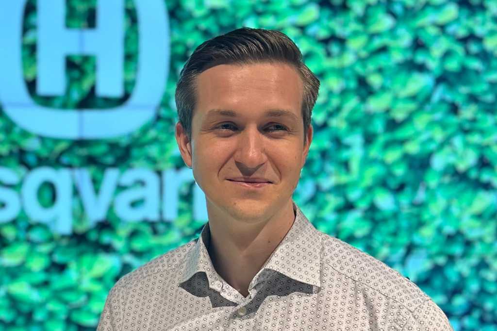 Jonathan Wickström, manufacturing digitalization lead, Husqvarna