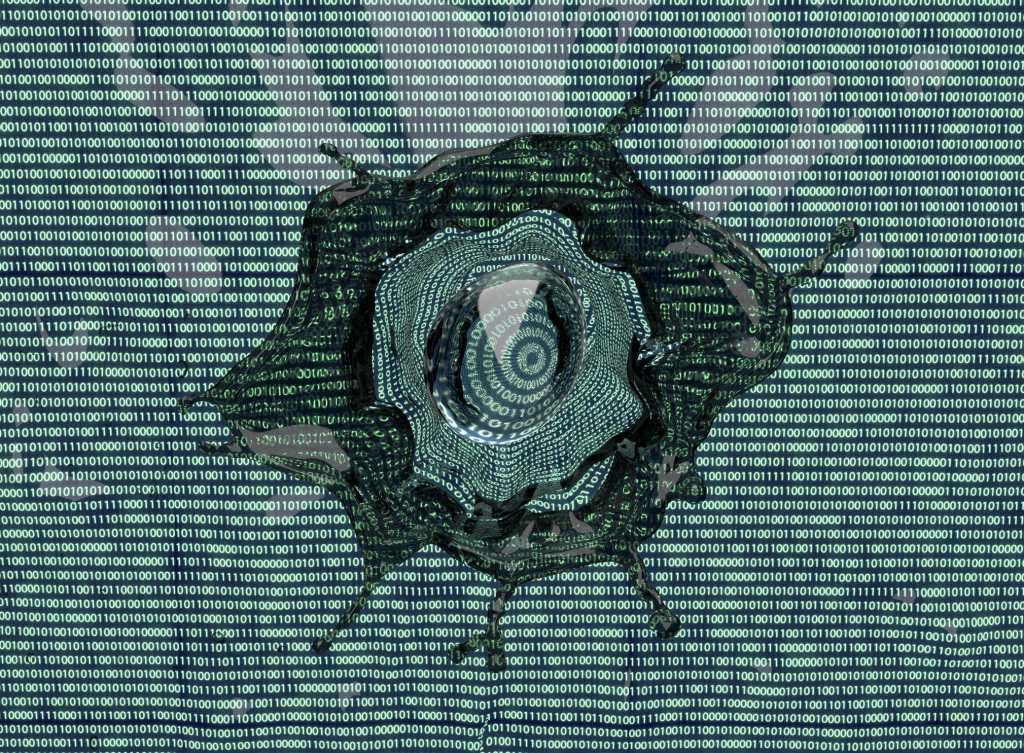 data breach leak security binary code network