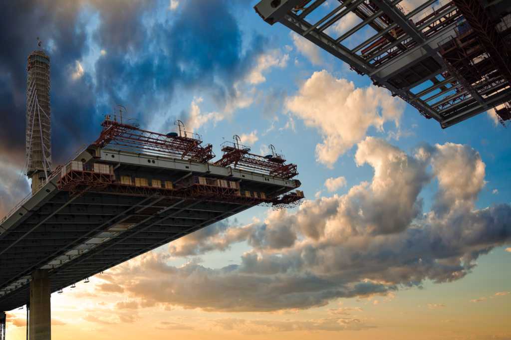 bridge under construction