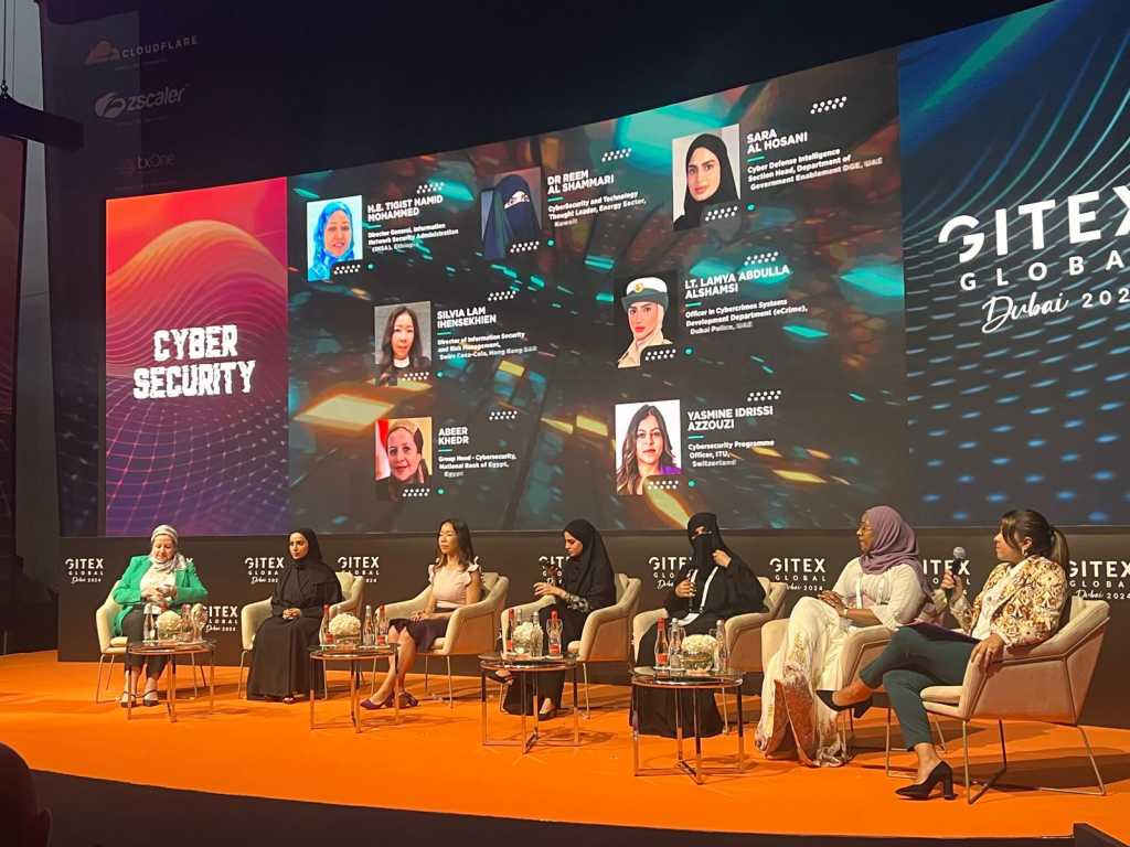 women in cybersecurity gitex 2024
