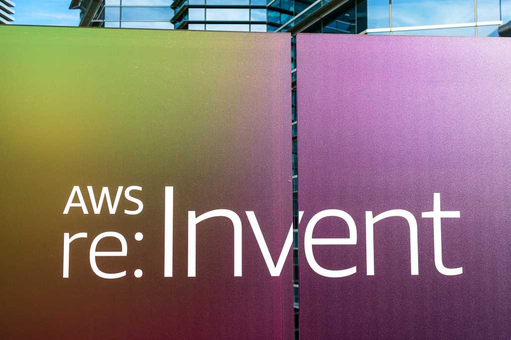 AWS Re:Invent conference hosted by Amazon Web Services for the cloud computing community