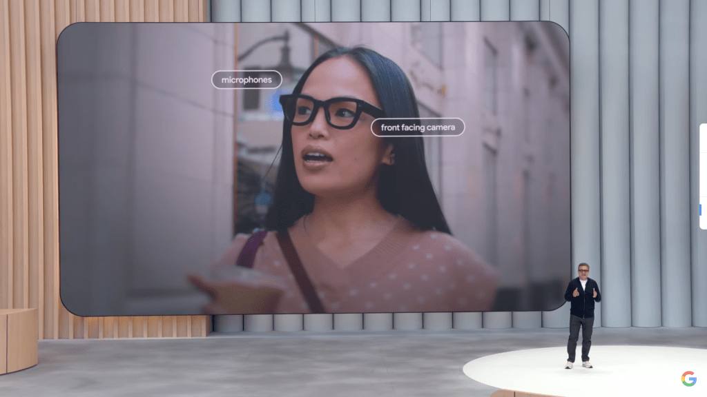 Google Glass example