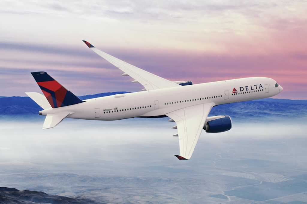 Delta airplane