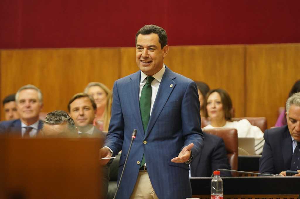 Juanma Moreno, presidente de la Junta de Andalucía