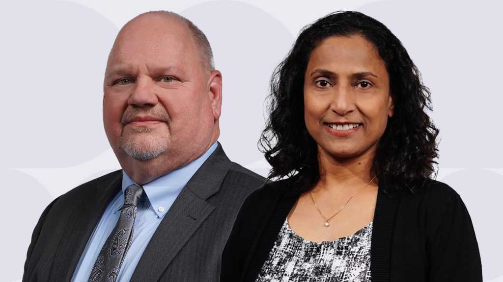 Mike Vaughan and Arti Deshpande, Brown and Brown Insurance