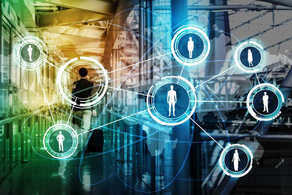networking graphic